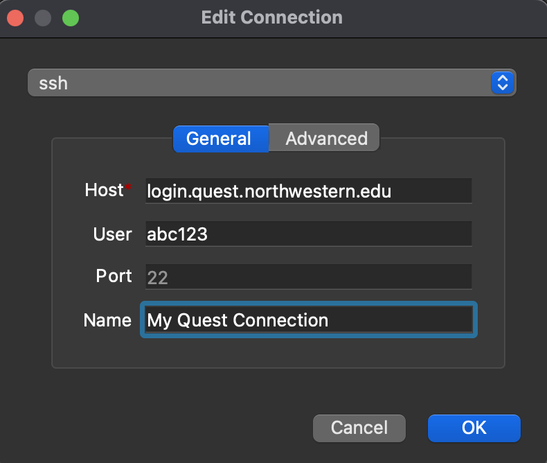 FastX3 Create Connection