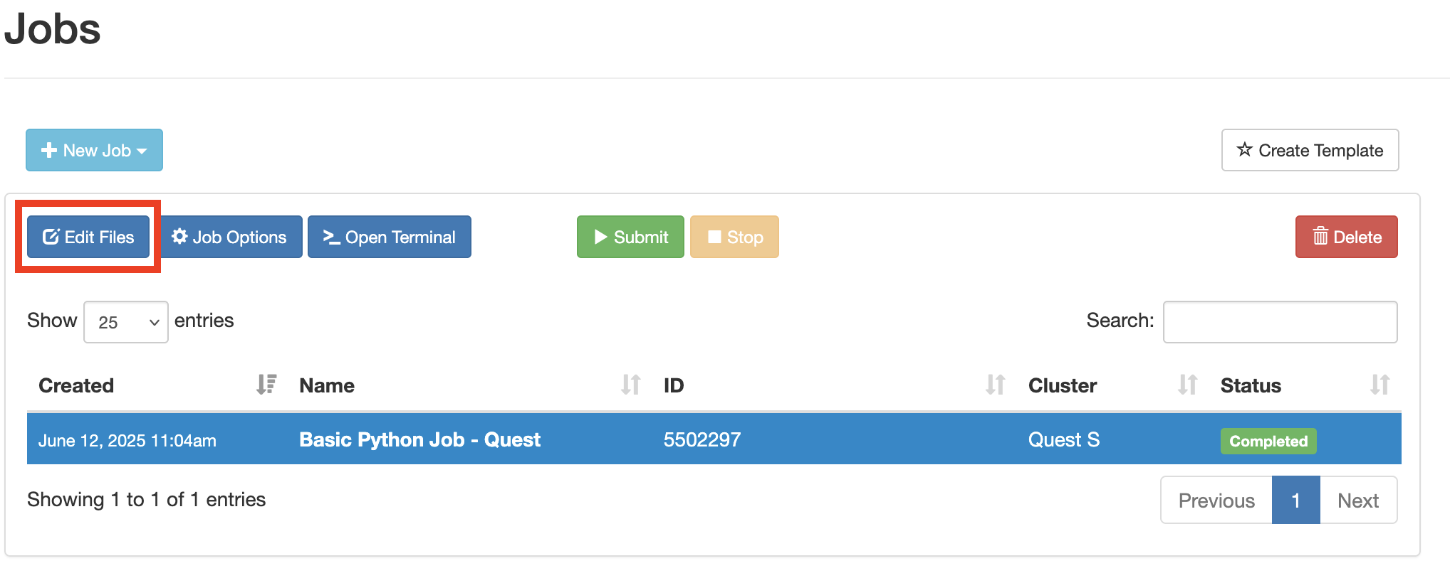 Quest OnDemand Job Composer View Fiels
