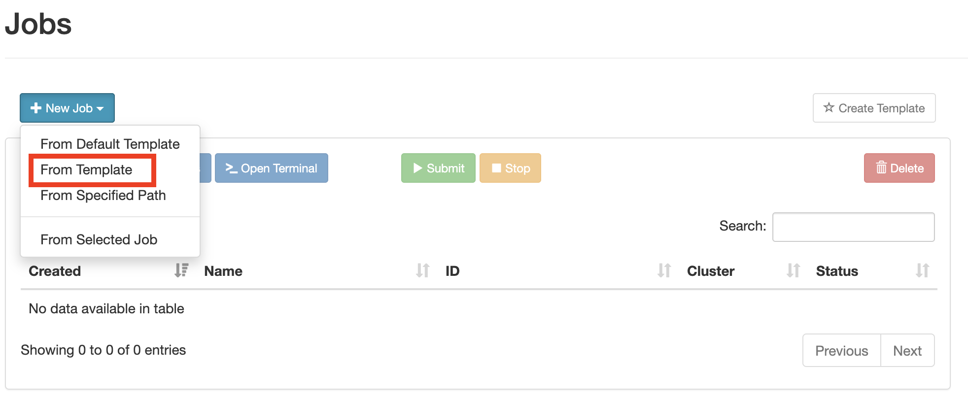 Quest OnDemand Job Composer From Template